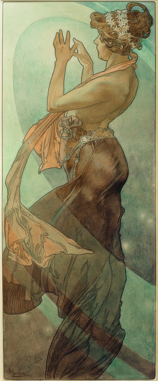 Abendstern tekijältä Alphonse Mucha