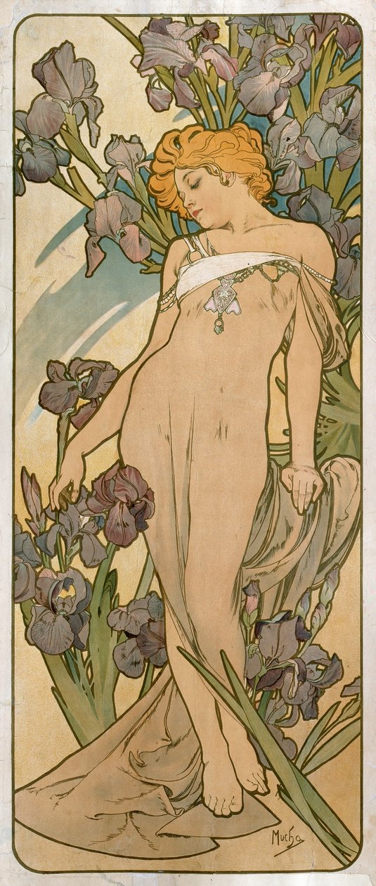 Iirikset, 1898. tekijältä Alphonse Mucha