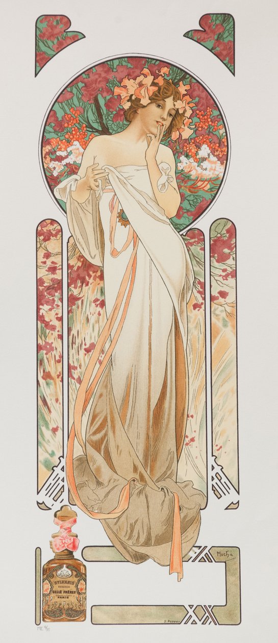 Sylvania Essence, 1899. tekijältä Alphonse Mucha