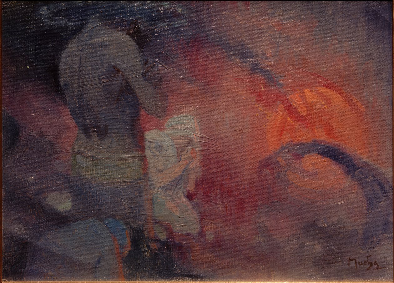 Symbolinen kuva tekijältä Alphonse Mucha