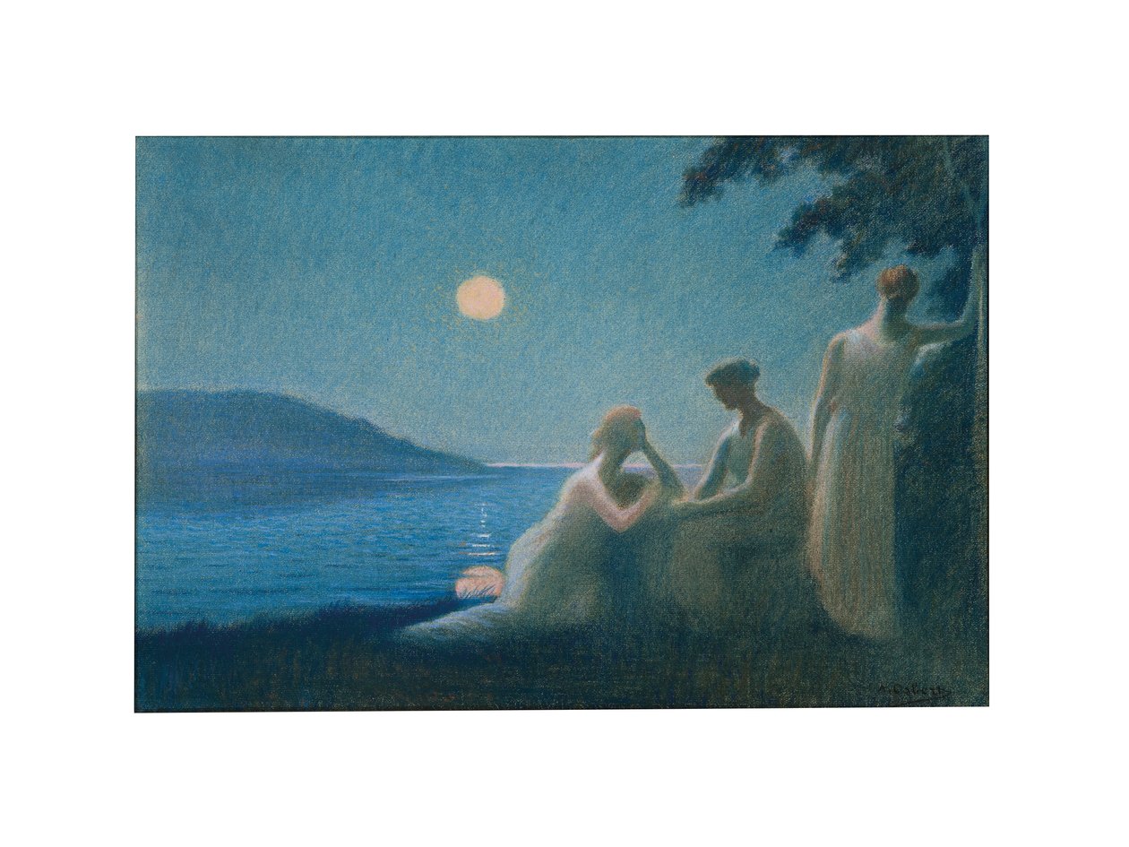 Kuusäteen alla, noin 1895 tekijältä Alphonse Osbert