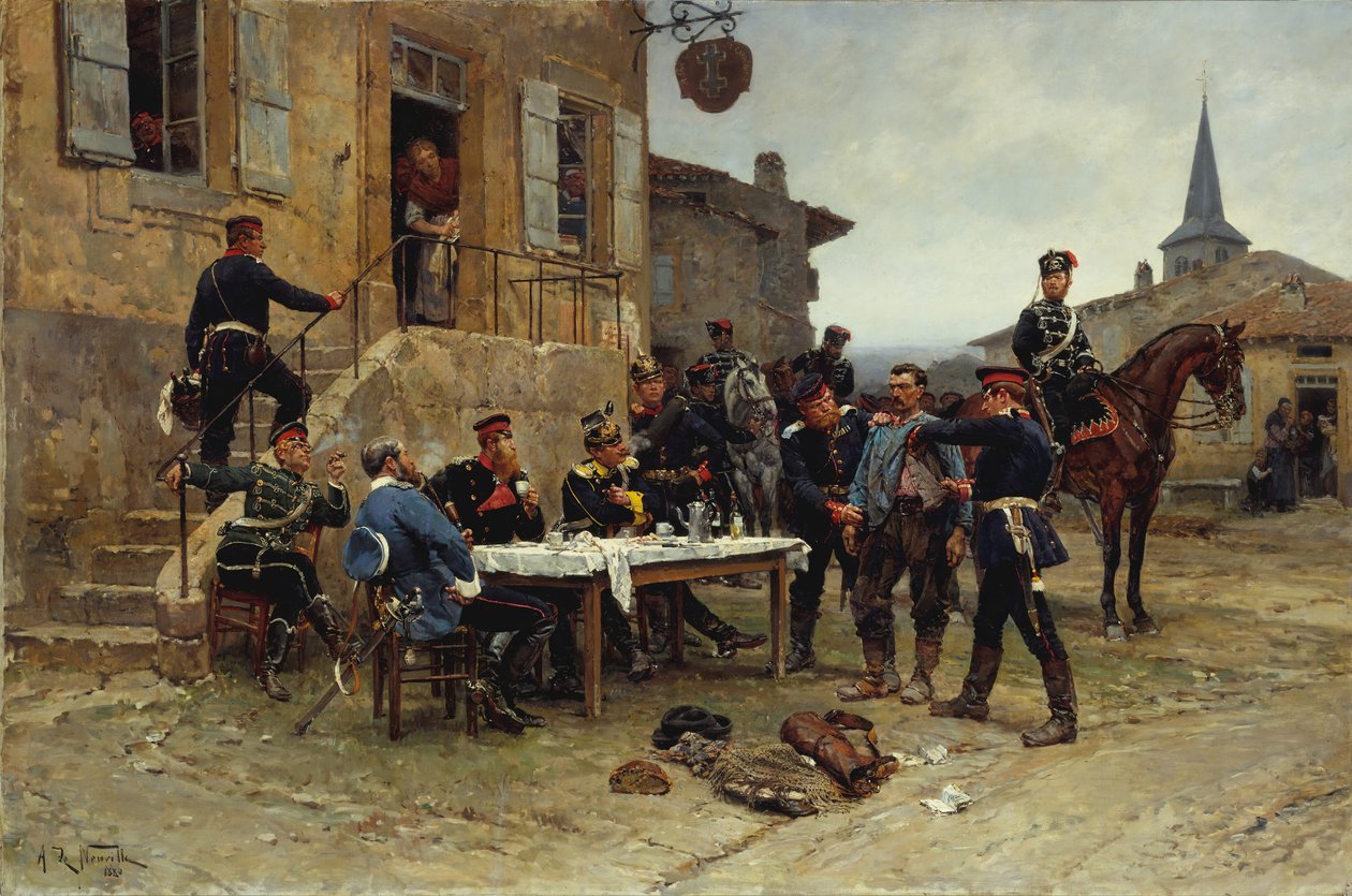 Lähettäjä, 1880. tekijältä Alphonse de Neuville
