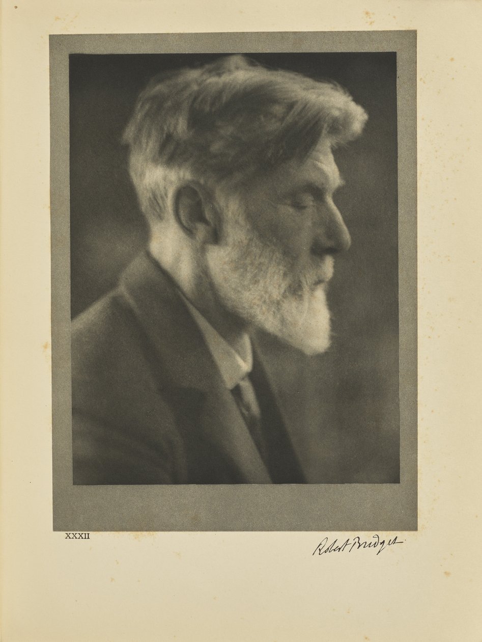 Robert Bridges tekijältä Alvin Langdon Coburn