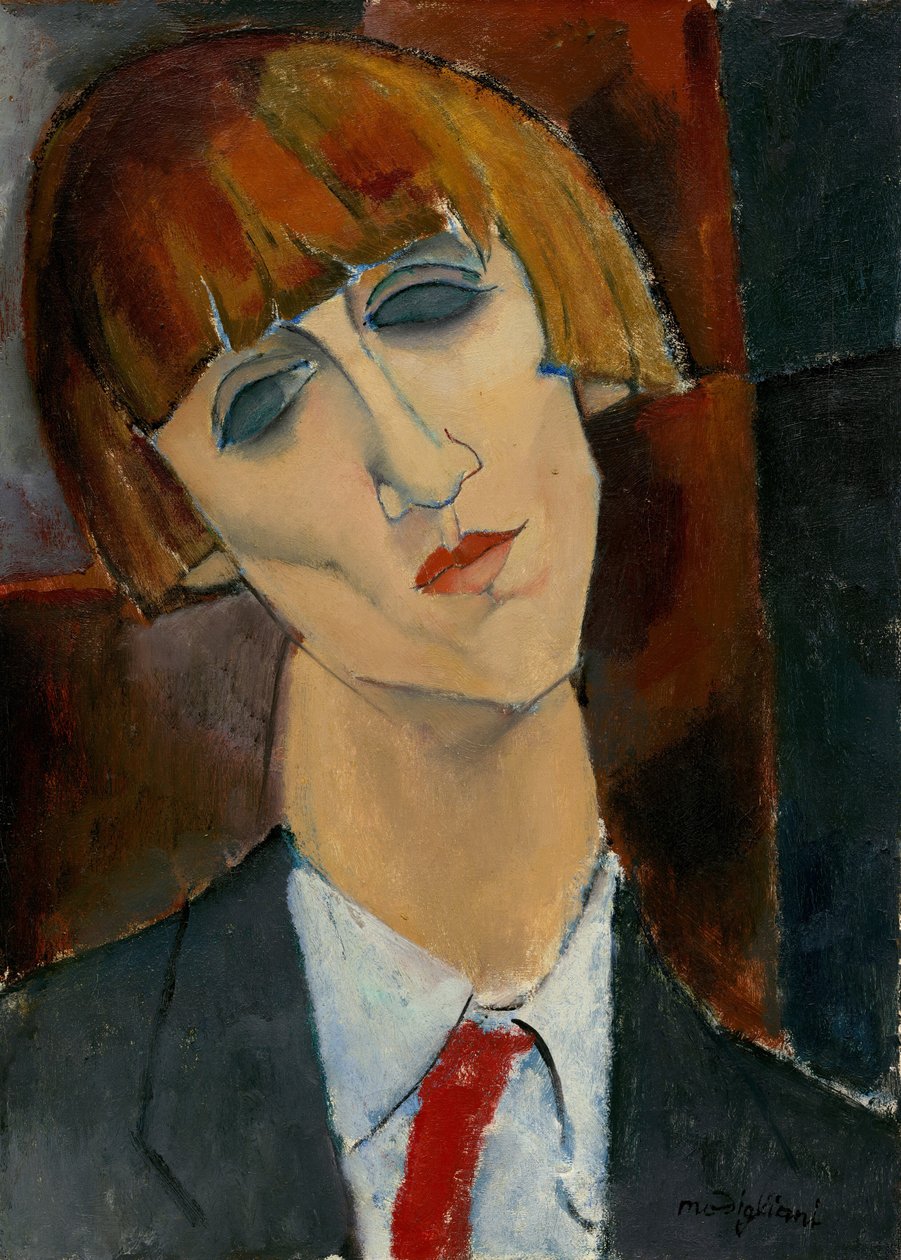 Madame Kisling, c. 1917. tekijältä Amedeo Modigliani