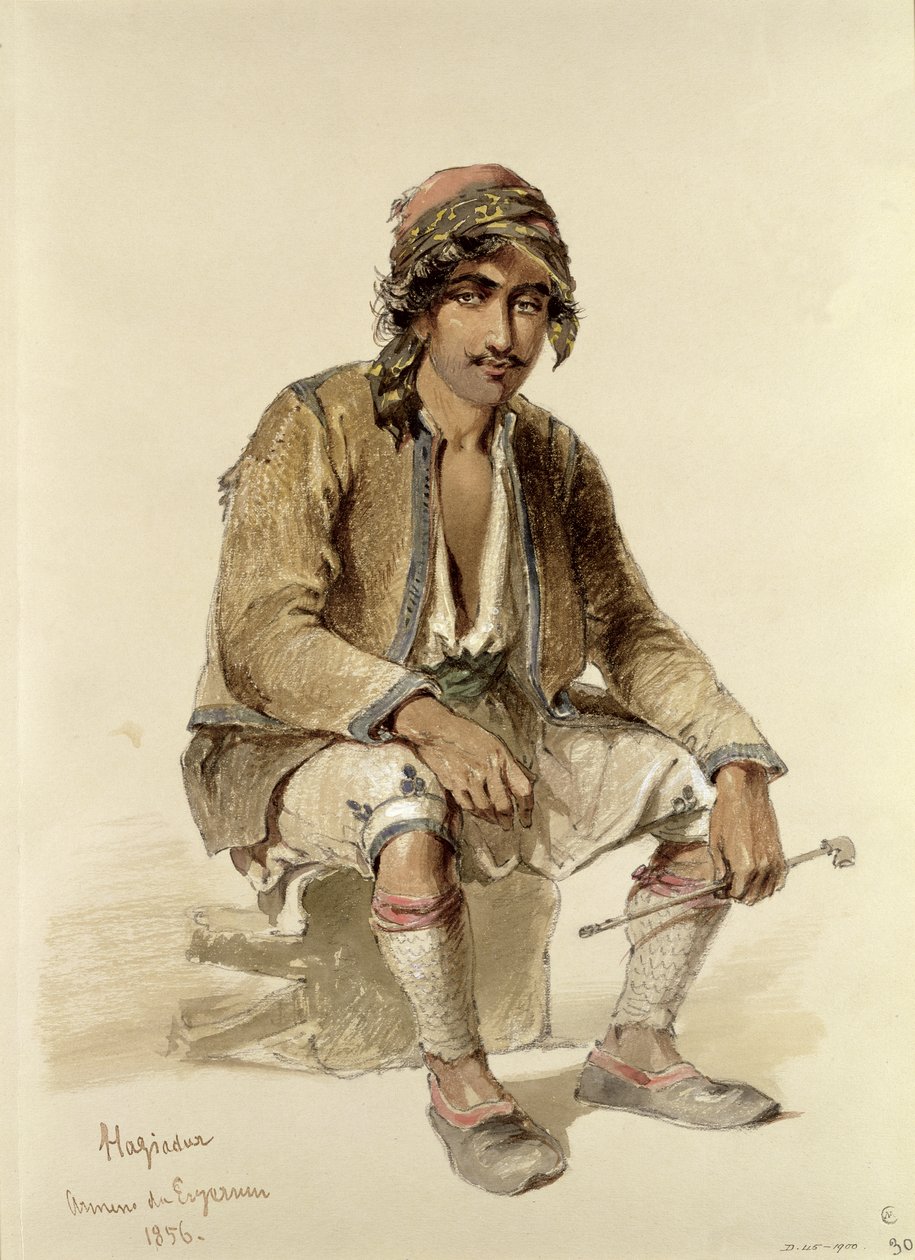 Hagiadur - Erzerumista, 1856 tekijältä Amadeo Preziosi