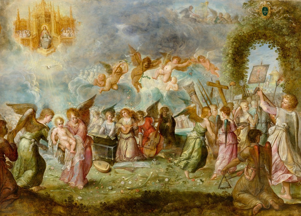 Triumph des Christuskindes tekijältä Ambrosius Francken