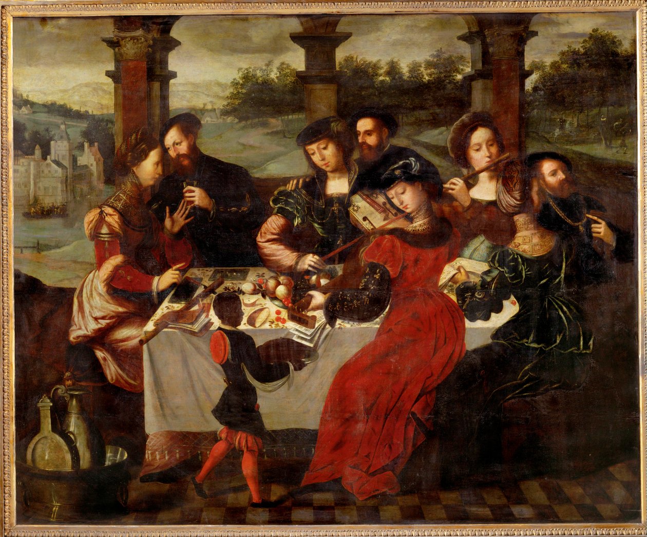 Aterian jälkeinen konsertti ... tekijältä Ambrosius Benson