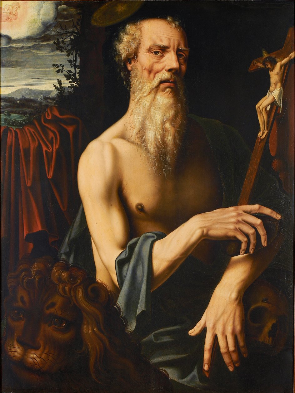Saint Jerome, 1500-luvun ensimmäinen puolisko.. tekijältä Ambrosius Benson