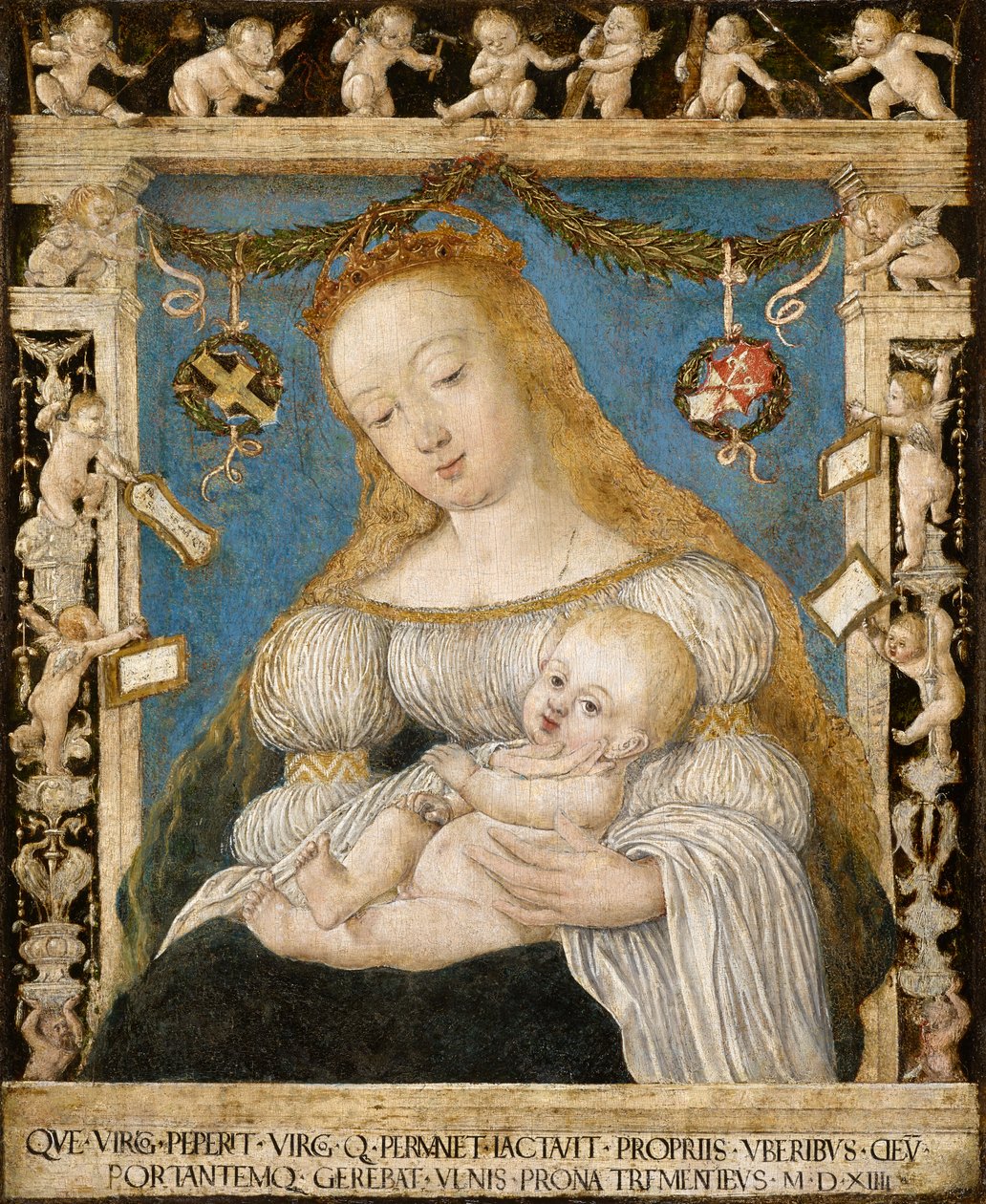 Neitsyt ja lapsi tekijältä Ambrosius Holbein