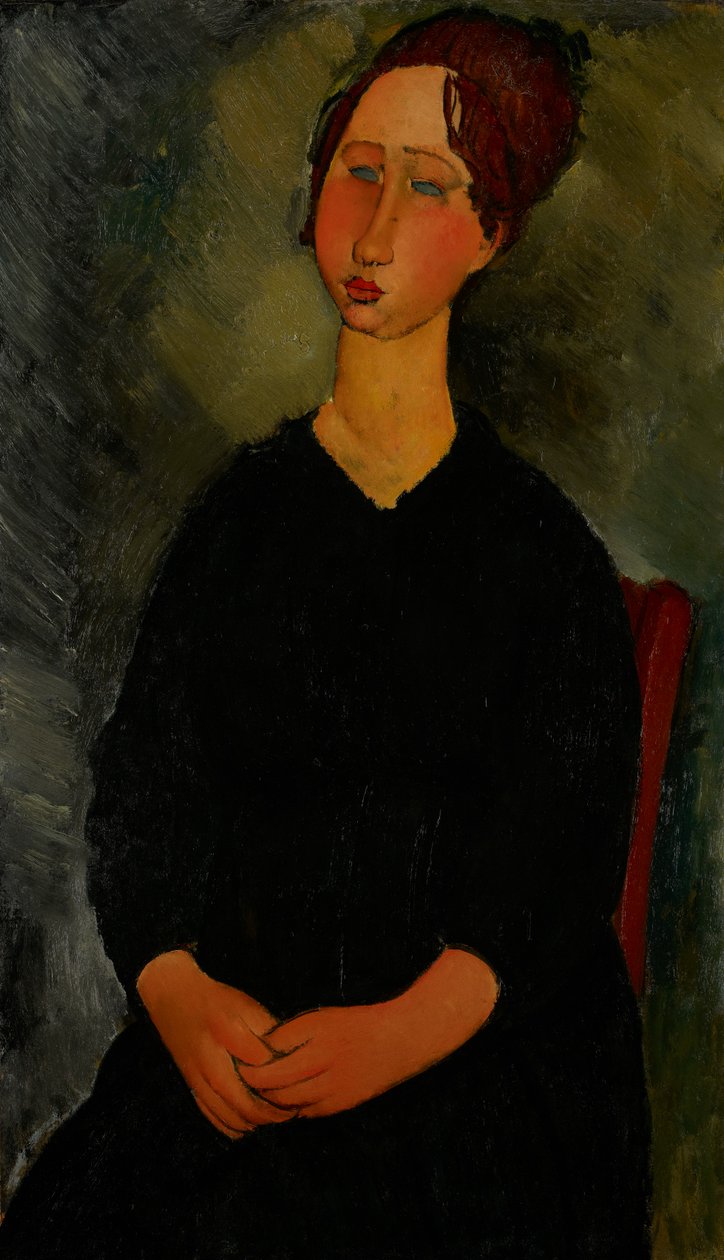 Pikku palvelijatyttö, n. 1916 tekijältä Amedeo Modigliani
