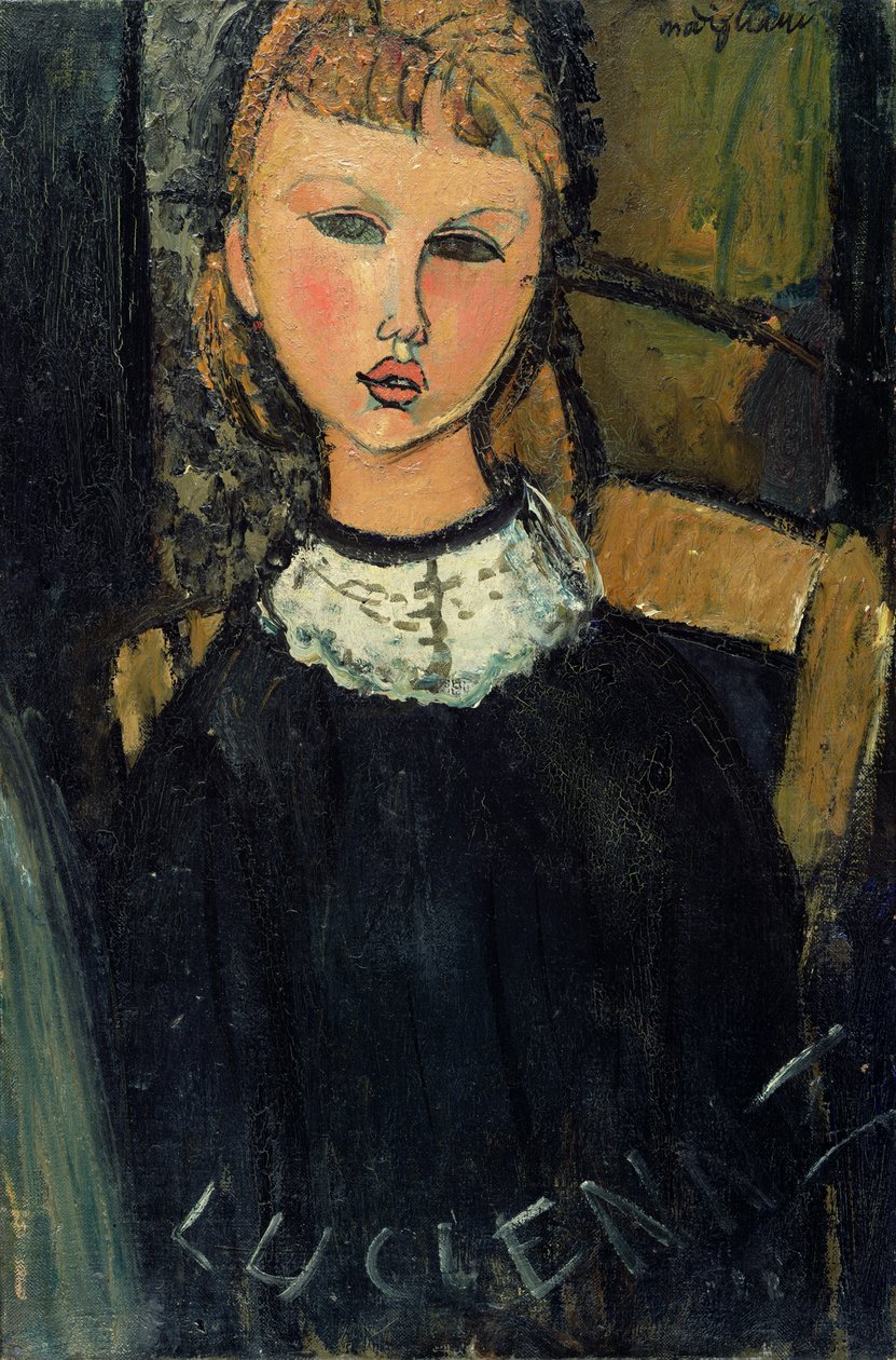 Lucienne, n. 1916-1917 tekijältä Amedeo Modigliani