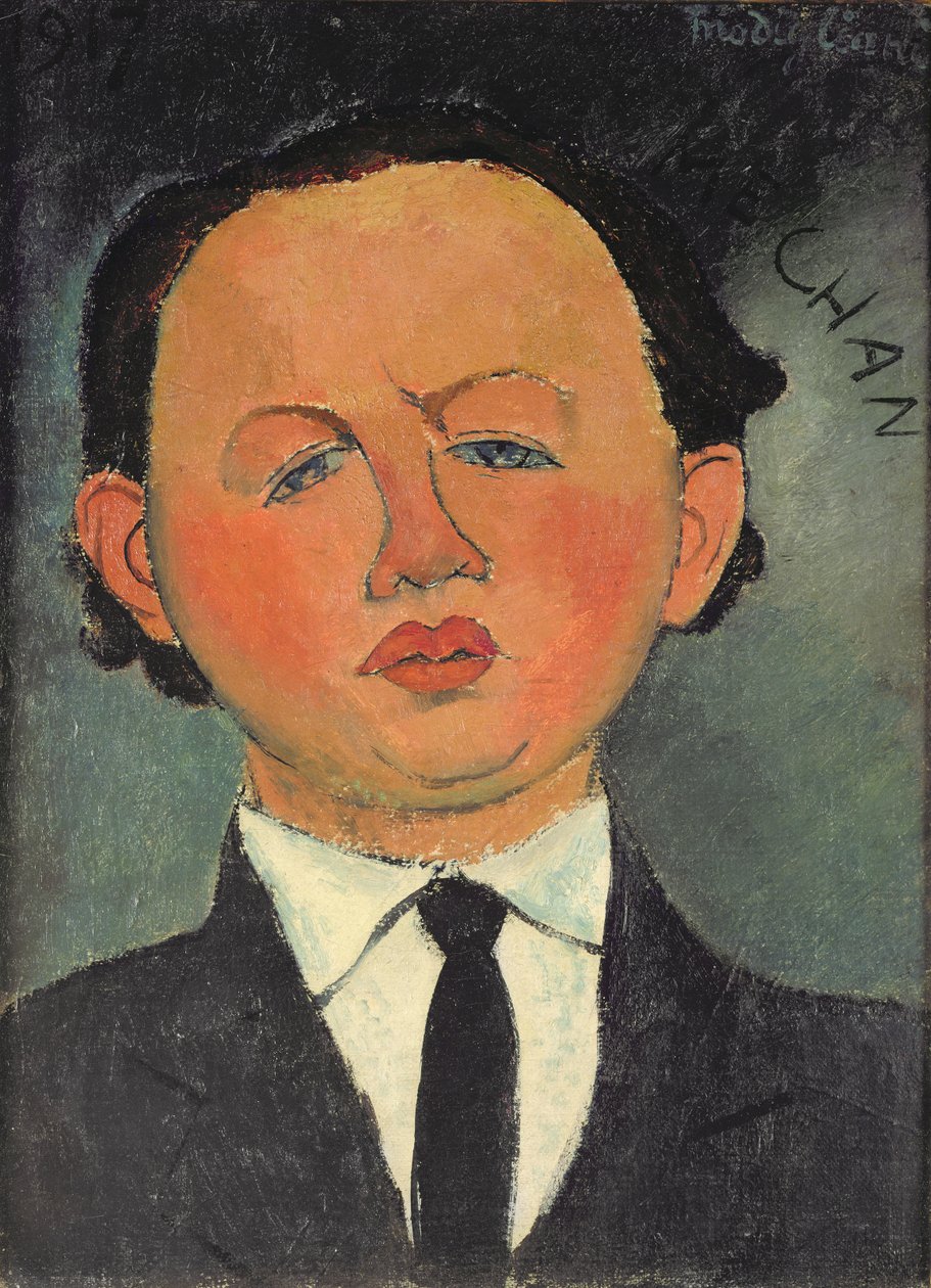 Oscar Miestchaninoff (1886-1956) 1917 tekijältä Amedeo Modigliani