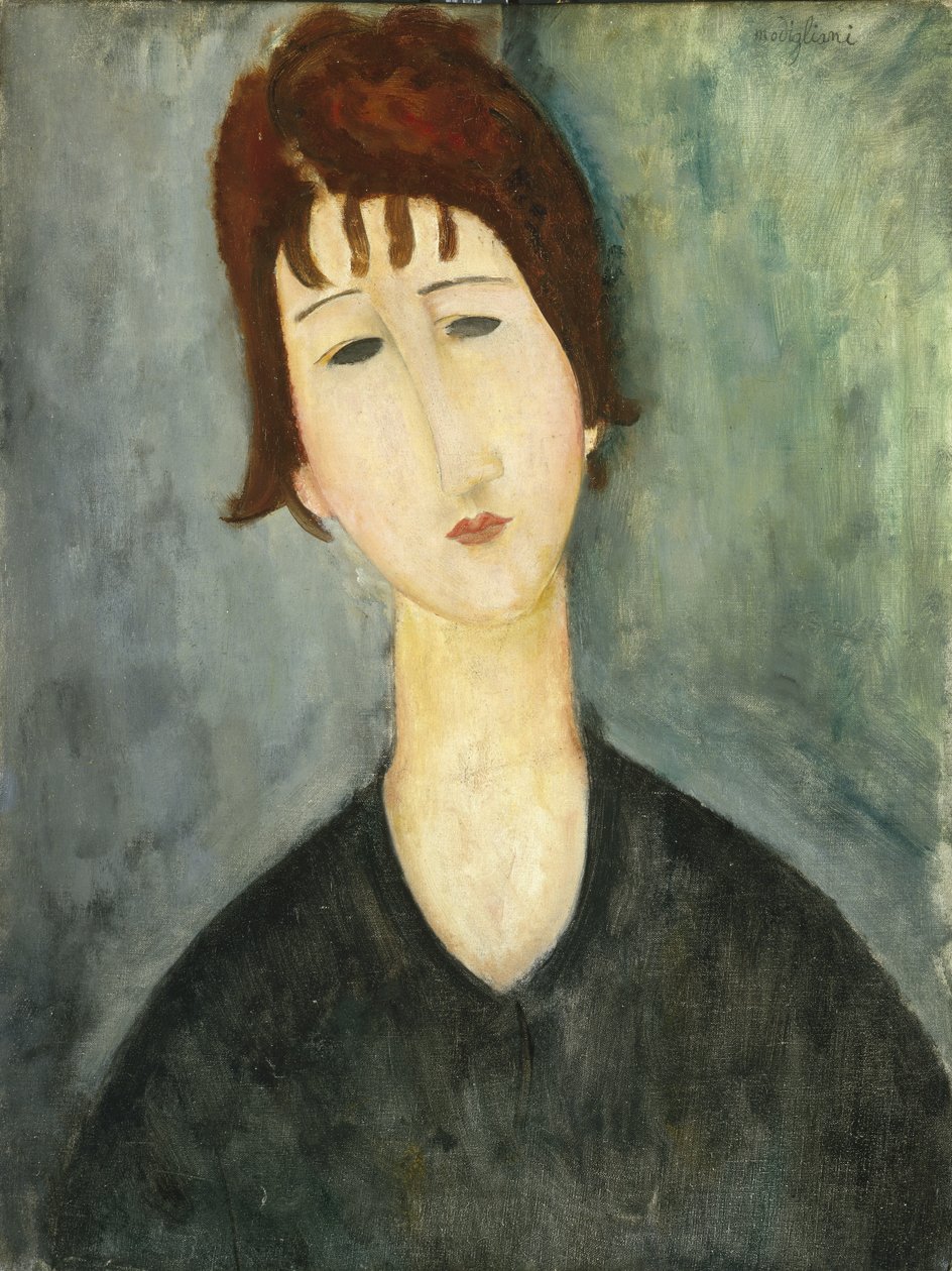 Nainen, 1917-20 tekijältä Amedeo Modigliani