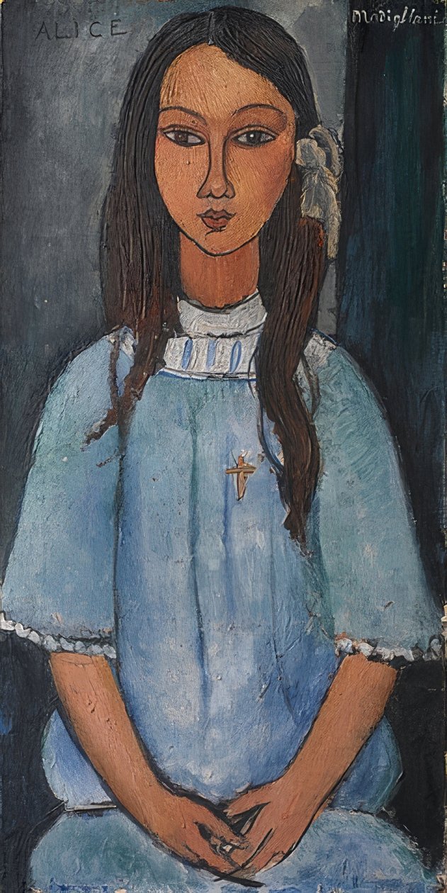 Alice. 1918 tekijältä Amedeo Modigliani