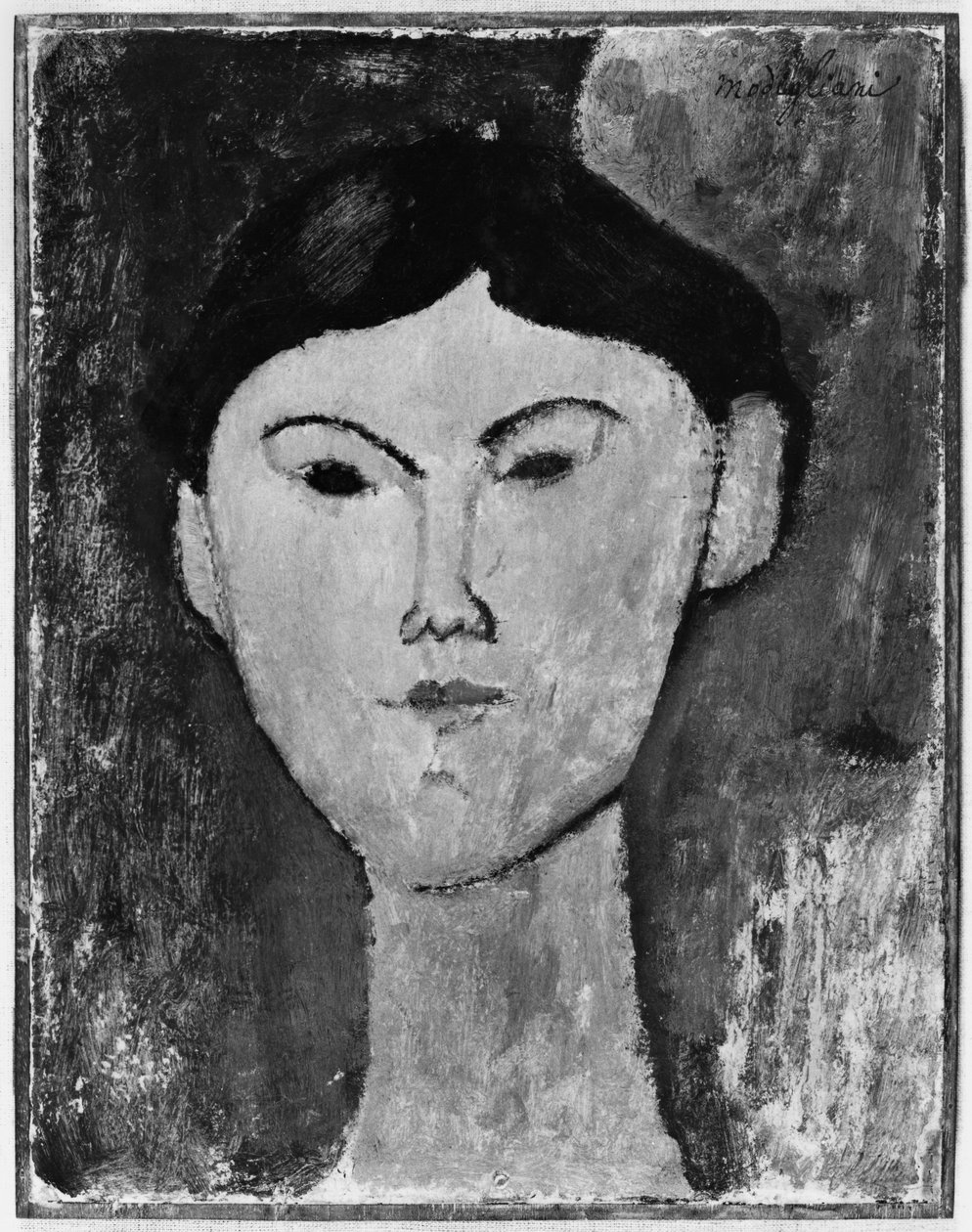 Beatrice Hastings (1879-1943) n. 1914-15 tekijältä Amedeo Modigliani