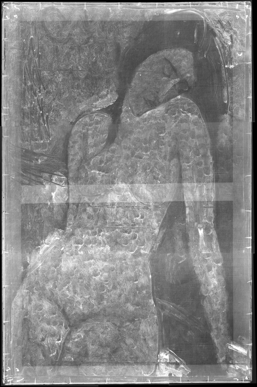 Naisen alaston, n.1916 (röntgenkuva) tekijältä Amedeo Modigliani