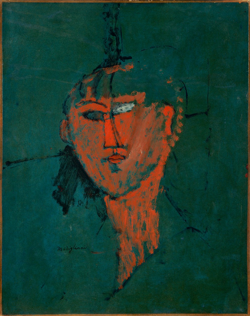 ranska: Tête rouge tekijältä Amedeo Modigliani