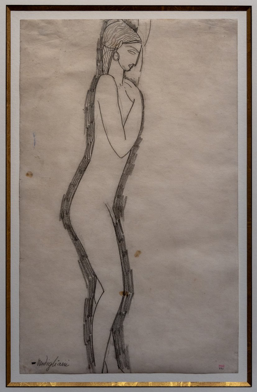 Hermafrodiitti-profiili tekijältä Amedeo Modigliani