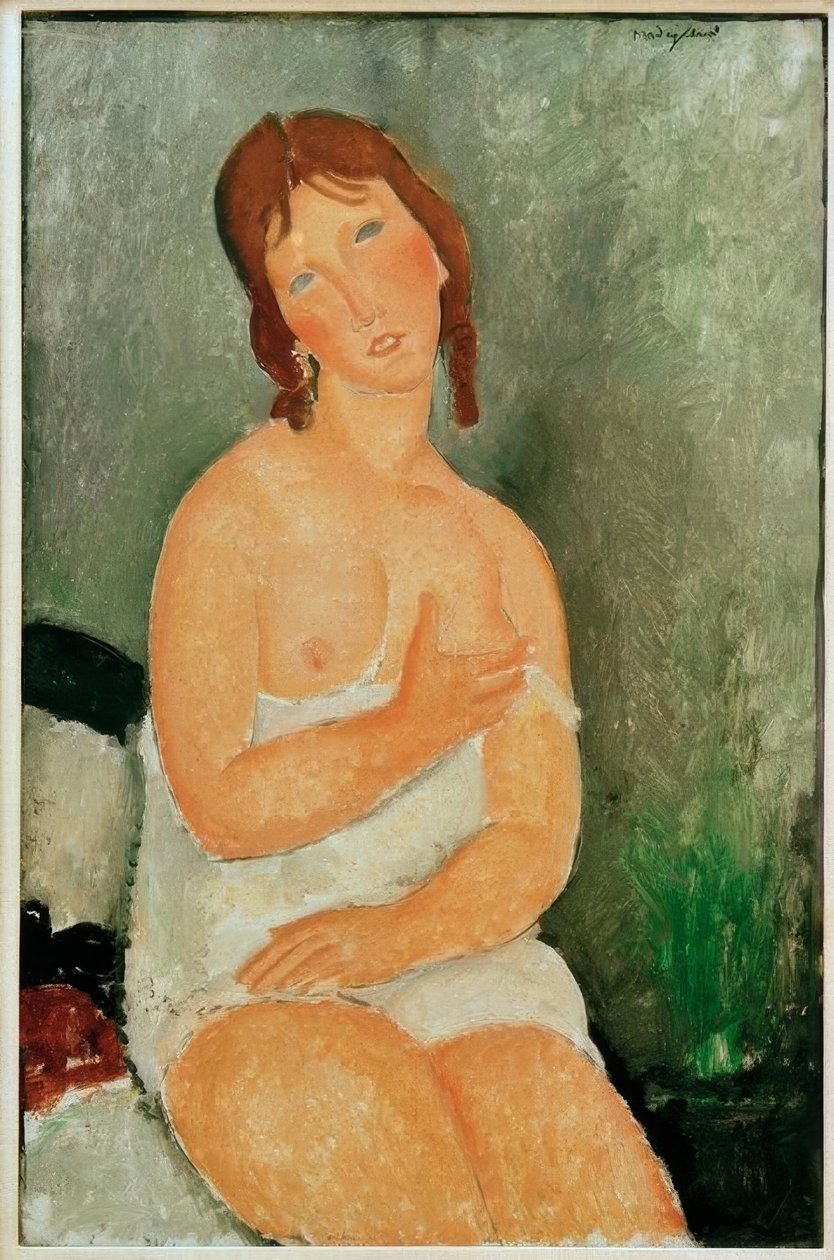Jeune femme assise tekijältä Amedeo Modigliani
