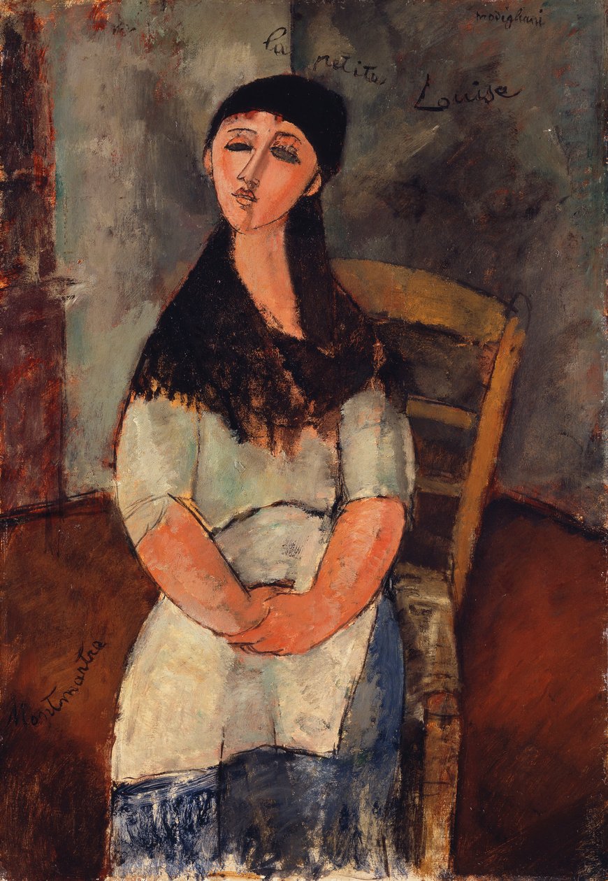 Pikku Louise, 1915 tekijältä Amedeo Modigliani
