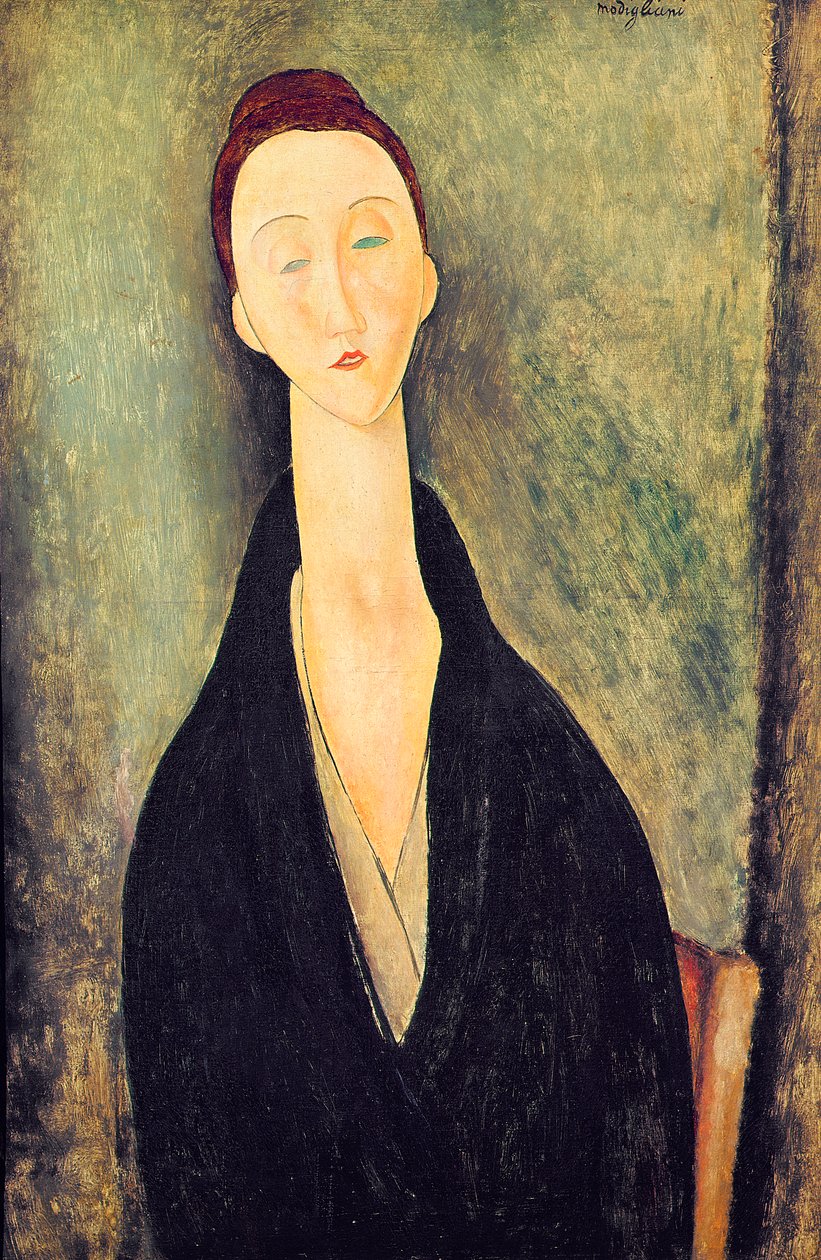 Madame Hanka Zborowska, 1918 tekijältä Amedeo Modigliani