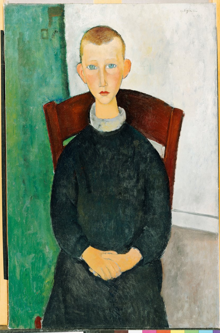 Talonhoitajan poika, 1918 tekijältä Amedeo Modigliani