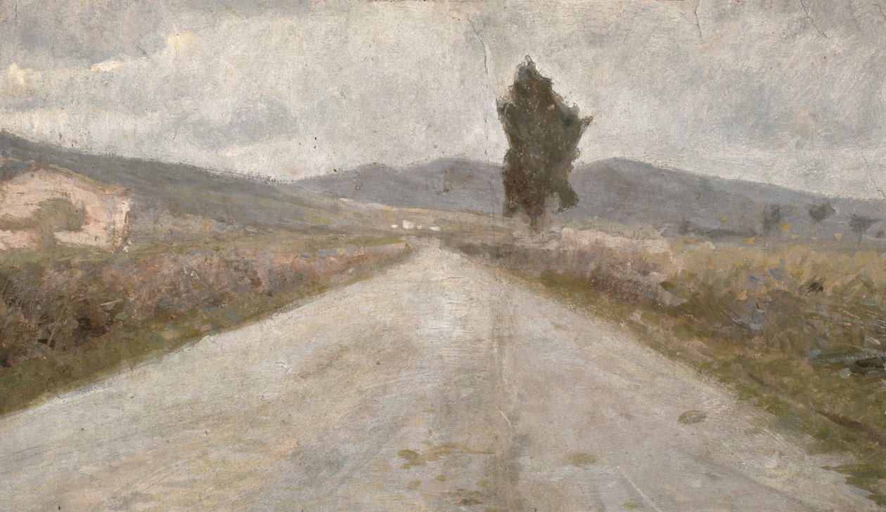 Toscanan tie, noin 1899 tekijältä Amedeo Modigliani
