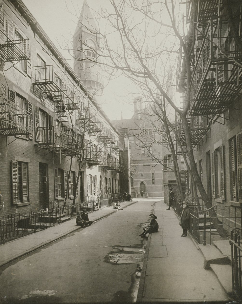 Patchen Place, Greenwich Village, New York, 1916-20 tekijältä American Photographer