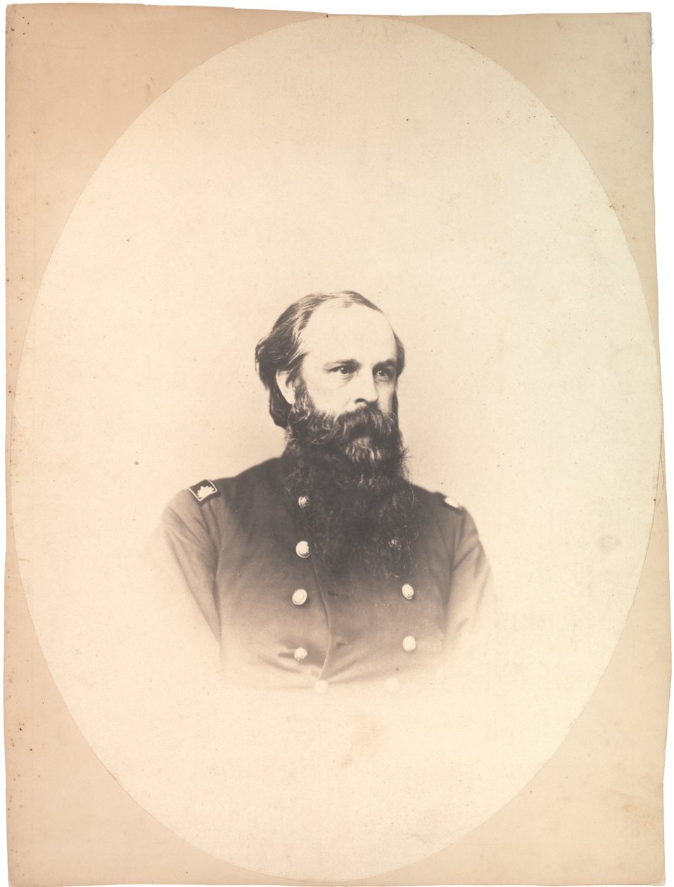 Eversti George Sears Greenen suolaprintti, 1860 (seepiakuva) tekijältä American Photographer