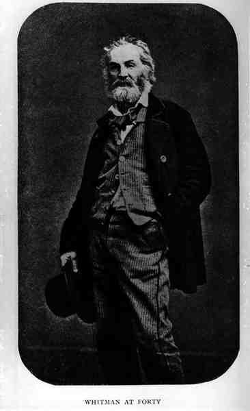 Walt Whitman (1819-92) tekijältä American Photographer
