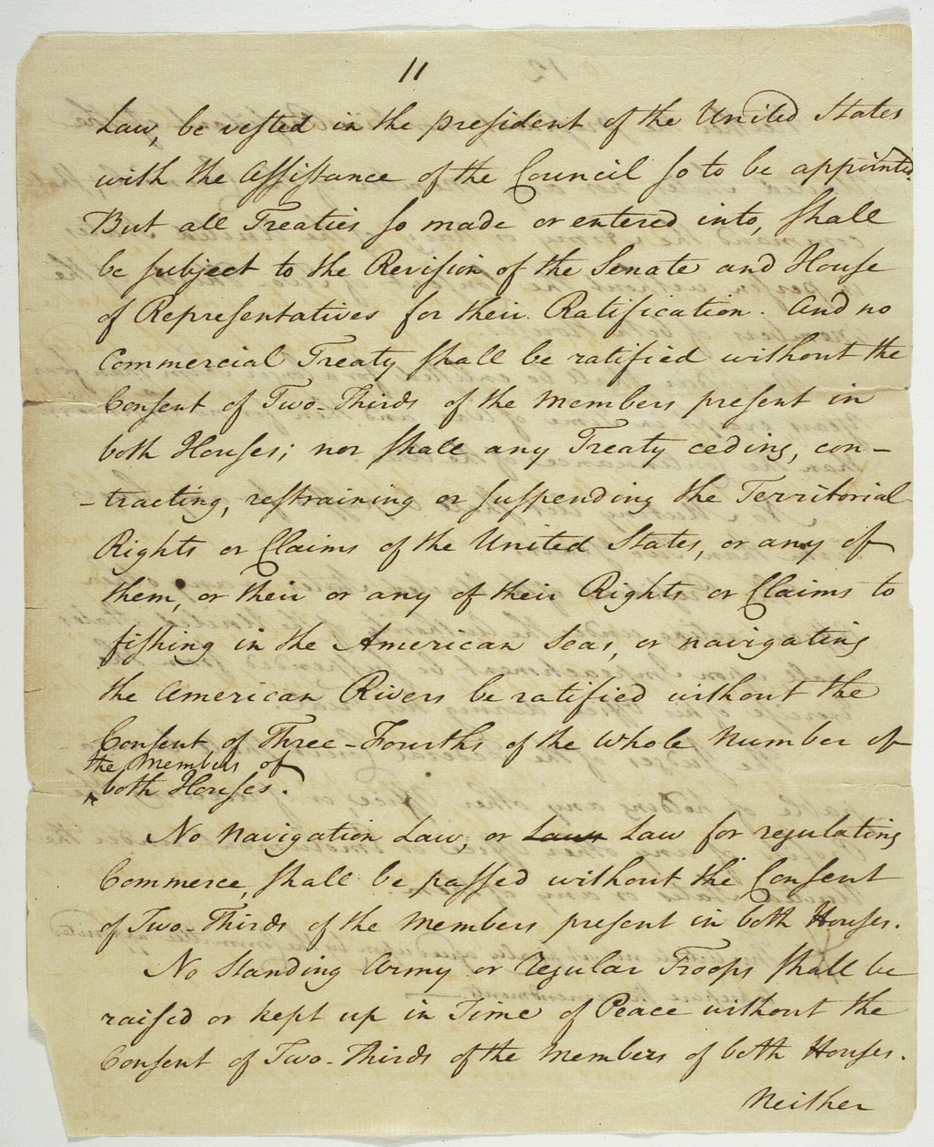 Bill of Rights, kopio allekirjoitettu Federal Hallissa, 1789 (muste paperille) tekijältä American School