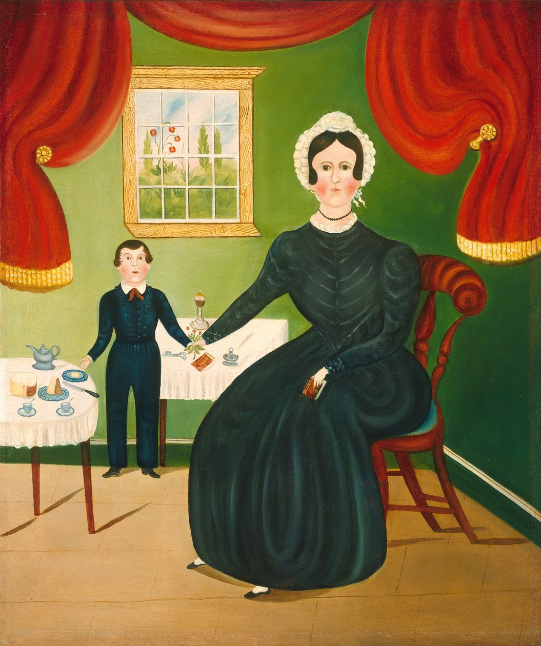 Sisätilojen kohtaus tekijältä American 19th Century