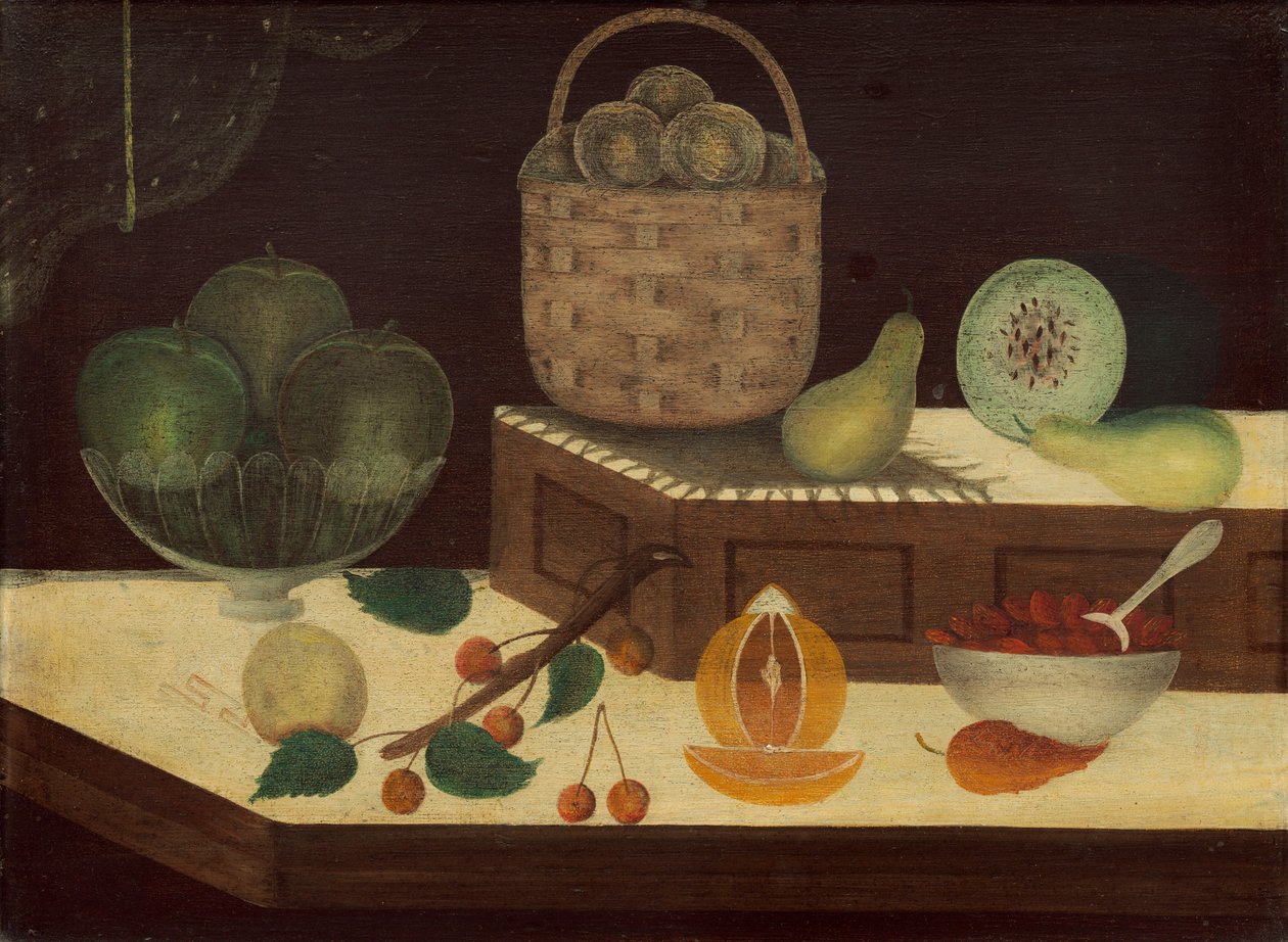 Hedelmien asetelma tekijältä American 19th Century