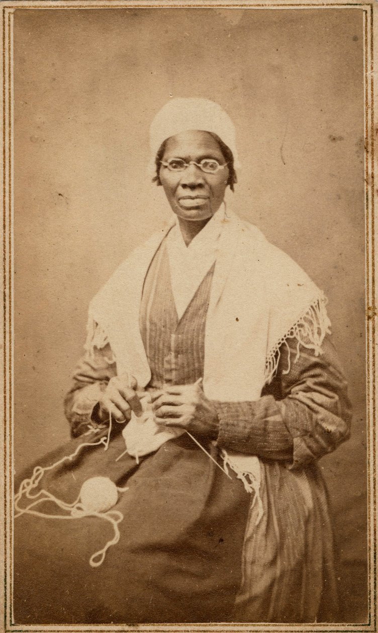 Carte de visite of Sojourner Truth, 1864 tekijältä American Photographer