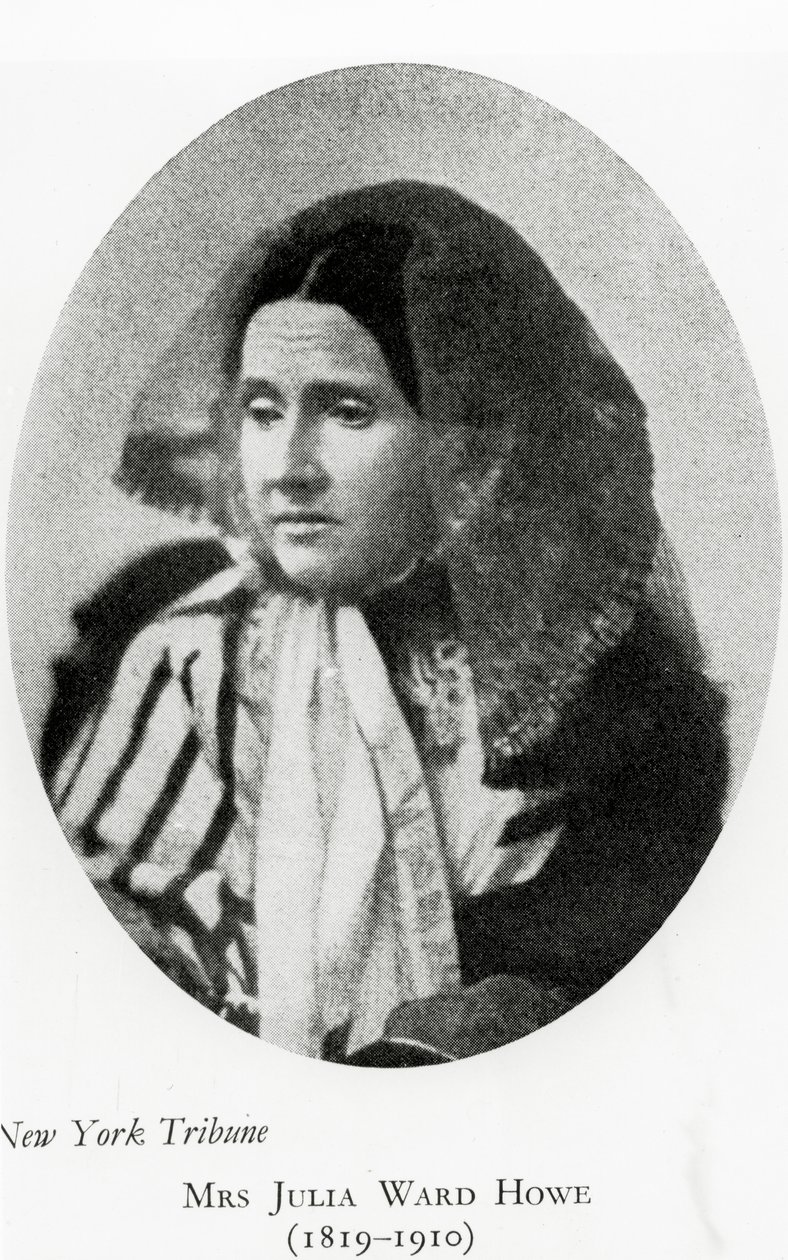 Rouva Julia Ward Howe, noin 1860-luku tekijältä American Photographer