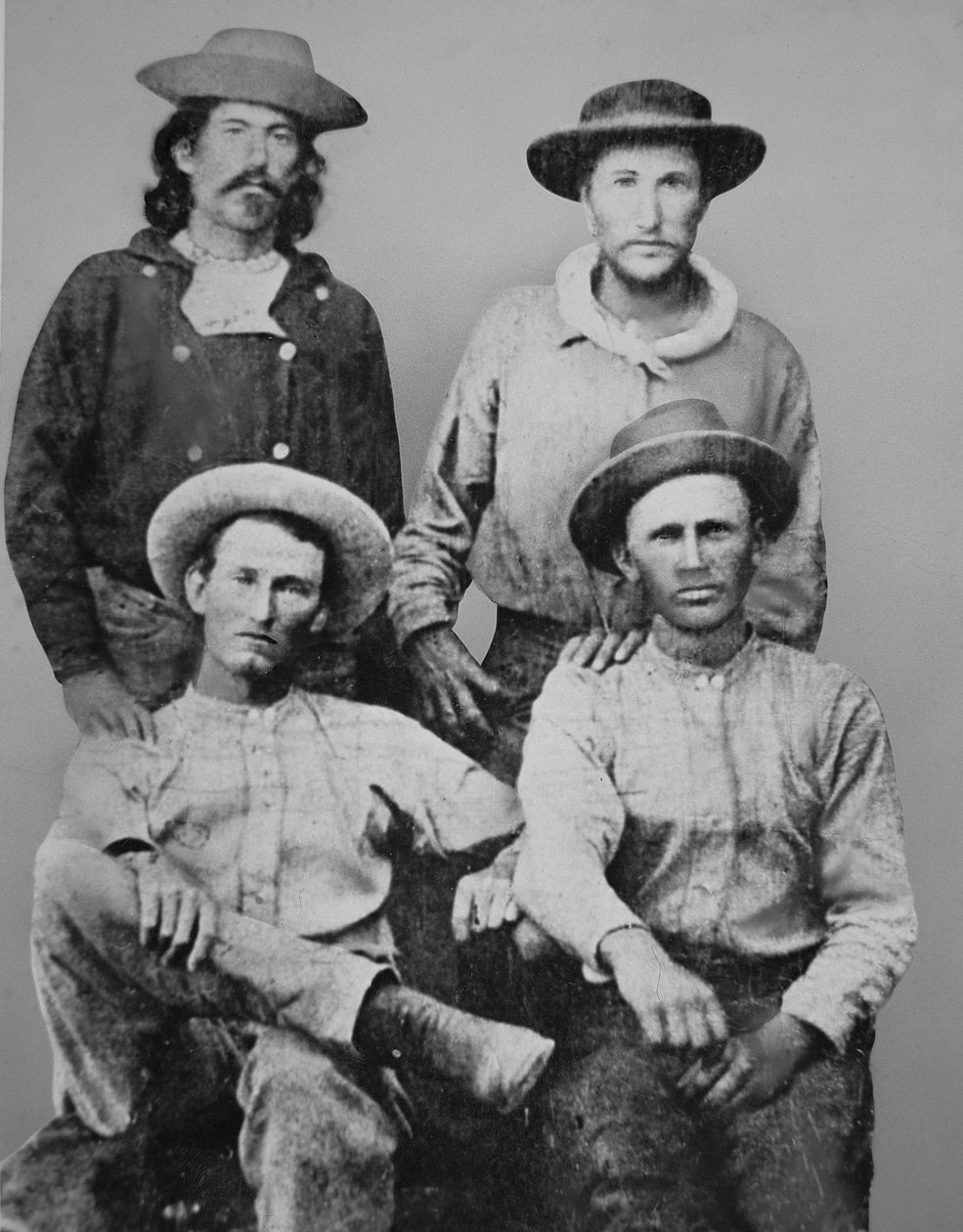 Pony Expressin ratsastajia, noin 1860 (s/w-kuva). tekijältä American Photographer