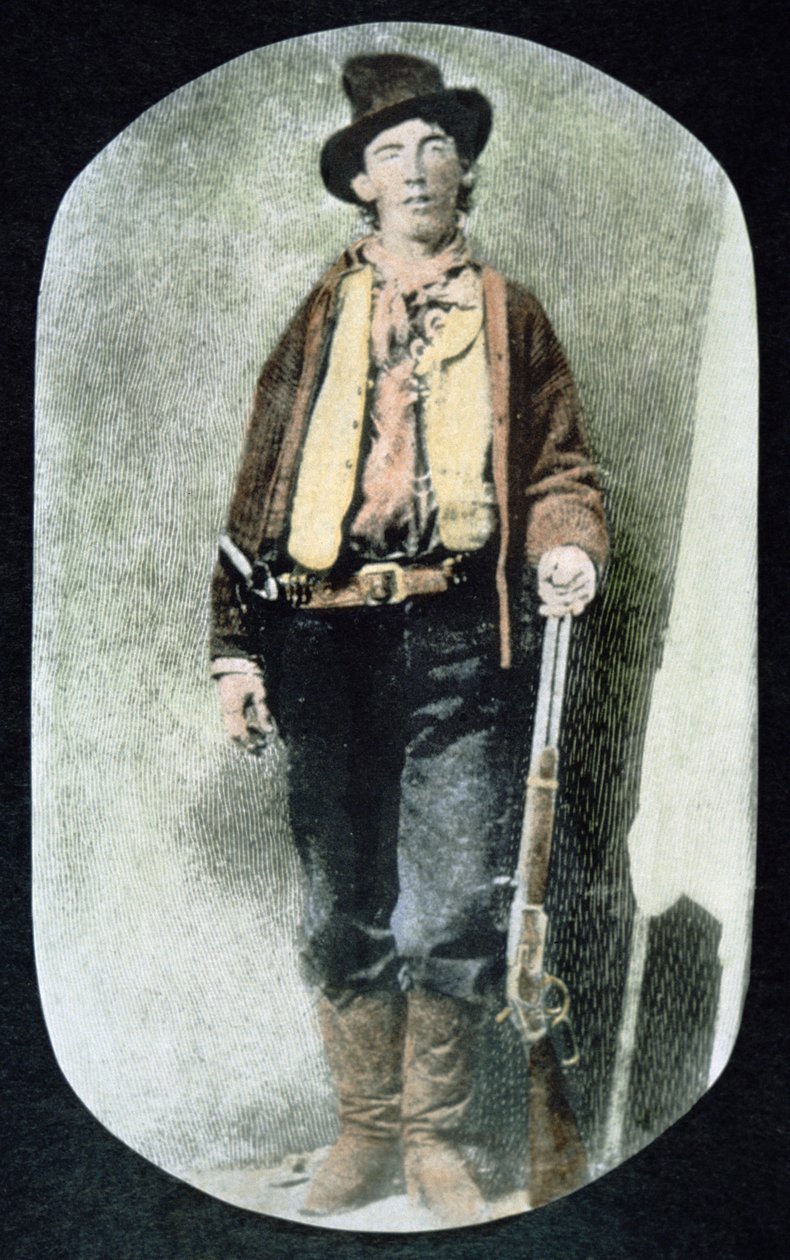 Billy the Kid (värillinen kaiverrus) tekijältä American School