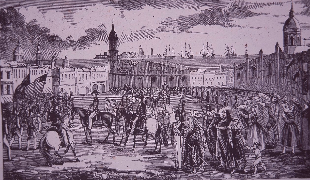 Meksikon ja Amerikan sota (1846-48), Veracruzin antautuminen tekijältä American School