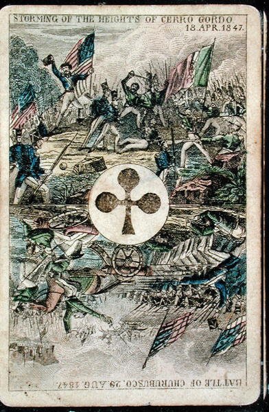 Pelikortti: Ace of Clubs (väri litho) tekijältä American School