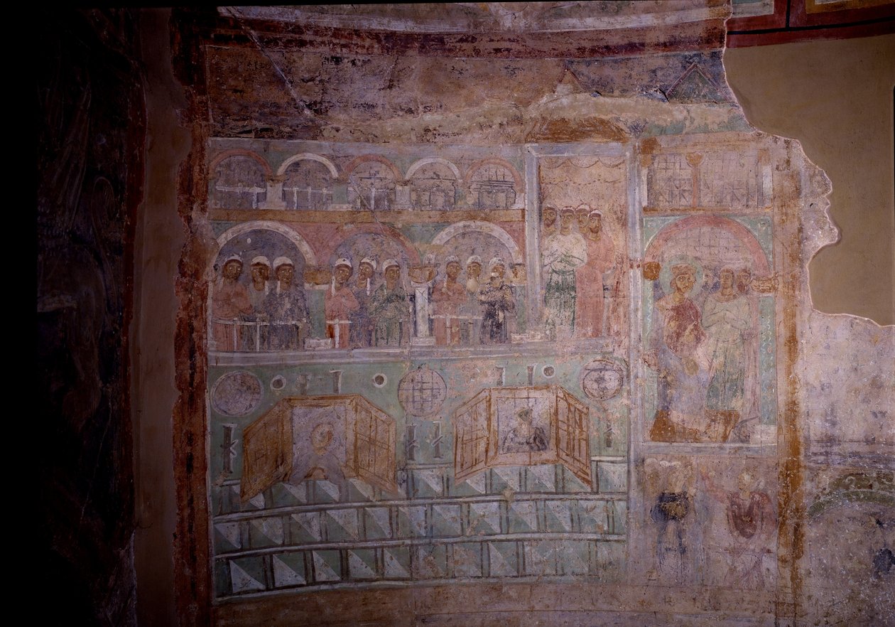 Hippodromissa 1000-luvulla tekijältä Ancient Russian frescos