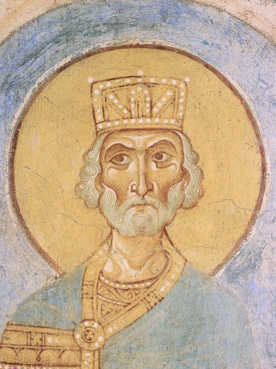 Kuningas Daavid, 1100-luku tekijältä Ancient Russian frescos