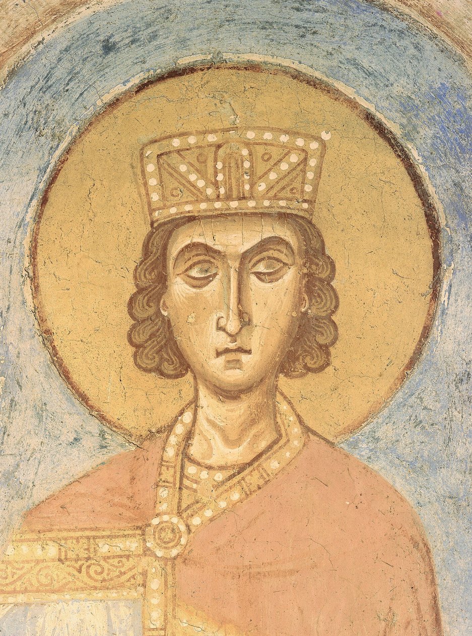 Kuningas Salomo, 1100-luku tekijältä Ancient Russian frescos