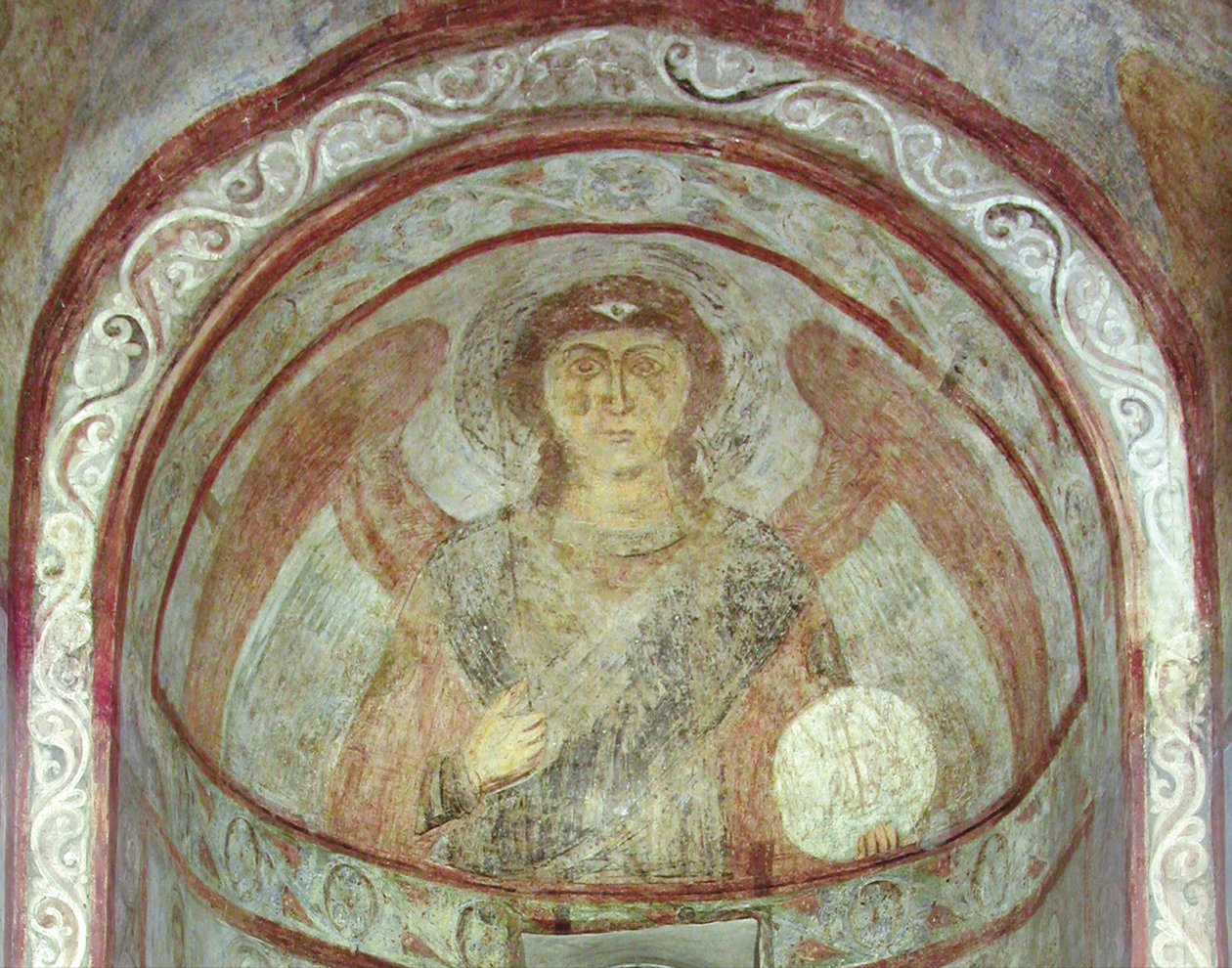 Pyhä arkkienkeli Mikael tekijältä Ancient Russian frescos