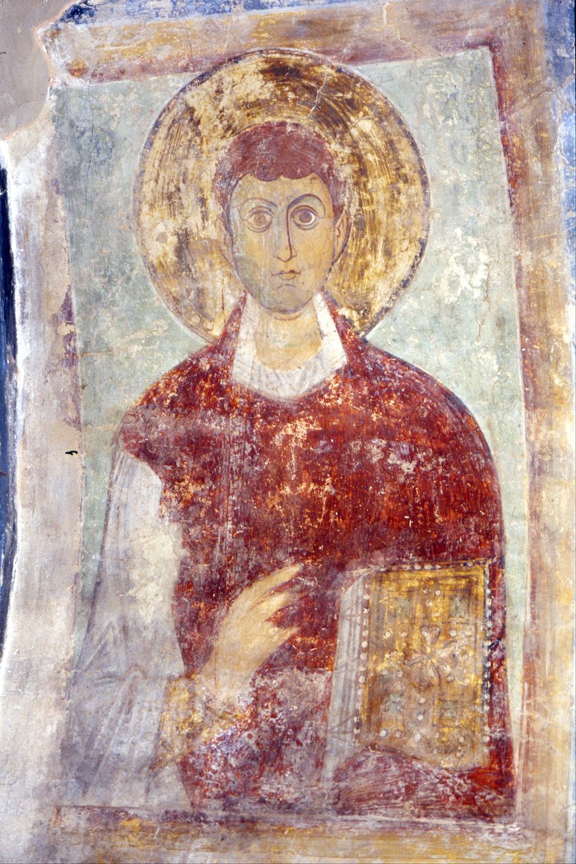Pyhä Pantaleon Panteleimon tekijältä Ancient Russian frescos