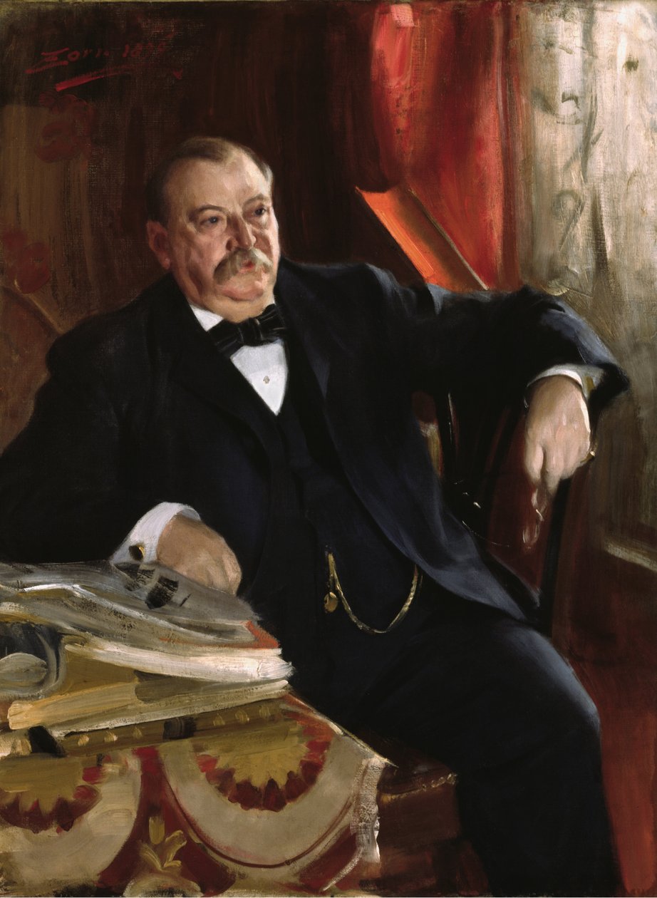 Grover Cleveland tekijältä Anders Leonard Zorn