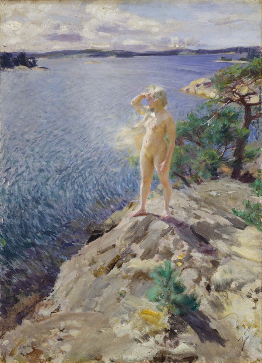 Skerriesissä tekijältä Anders Leonard Zorn