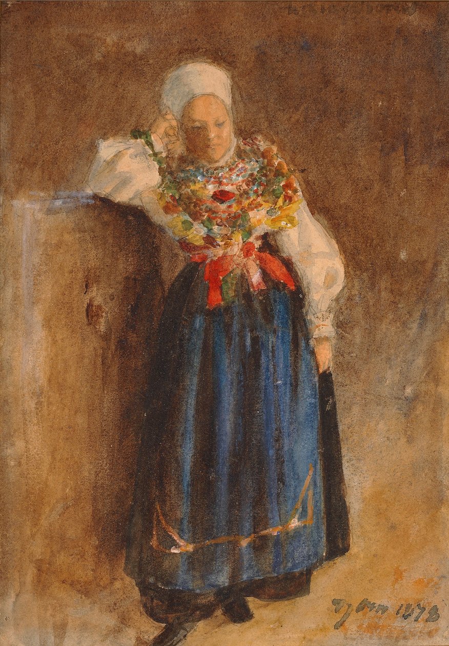 Kulla ja folkdräkt tekijältä Anders Leonard Zorn