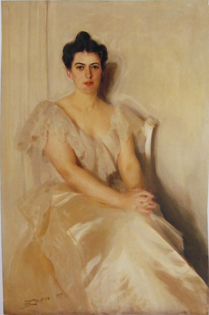 Rouva Frances Cleveland tekijältä Anders Leonard Zorn