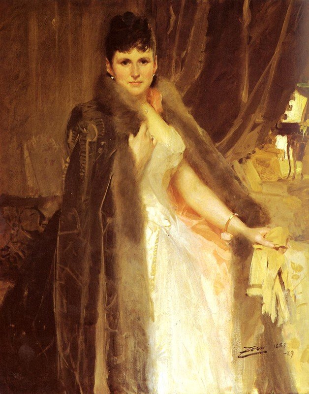 Rouva Symons tekijältä Anders Leonard Zorn