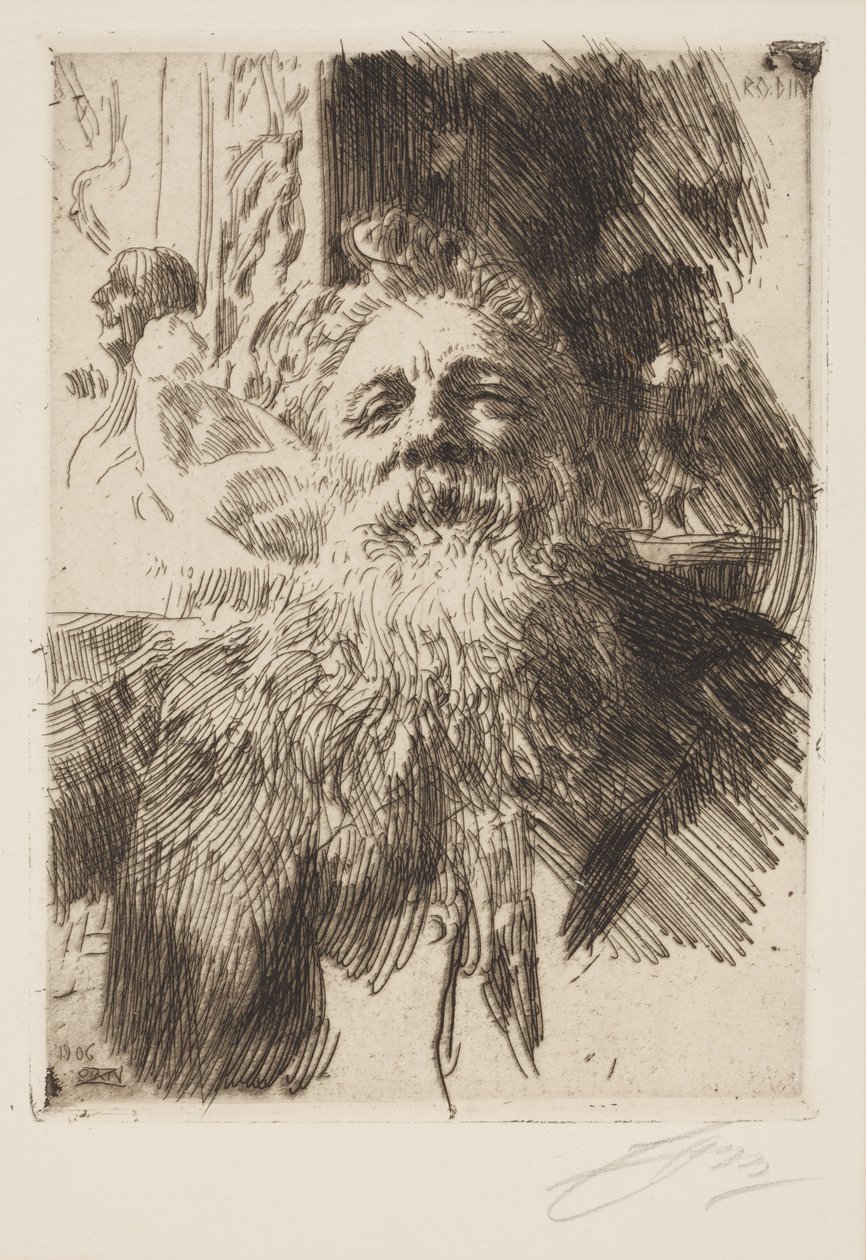 Auguste Rodin tekijältä Anders Leonard Zorn